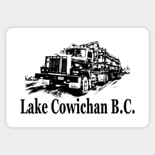 Logging Truck Lake Cowichan Sticker